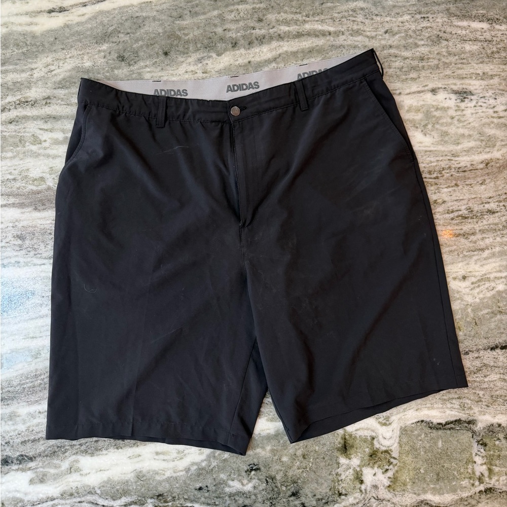 Adidas Men’s Black Performance Shorts Size 46
11”